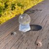 This is Highway to Heaven Rutilated Clear Quartz Sphere 4cm