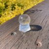 This is Highway to Heaven Rutilated Clear Quartz Sphere 4cm