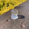 This is Highway to Heaven Rutilated Clear Quartz Sphere 4cm