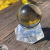 This is Soothing Small Clear Smoky Sphere