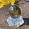 This is Soothing Small Clear Smoky Sphere