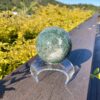 This is Inspirational XL Moss Agate Sphere