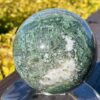 This is Inspirational XL Moss Agate Sphere