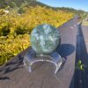 This is Inspirational XL Moss Agate Sphere