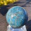 This is Deep Blue Apatite Sphere 41mm