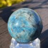 This is Deep Blue Apatite Sphere 41mm