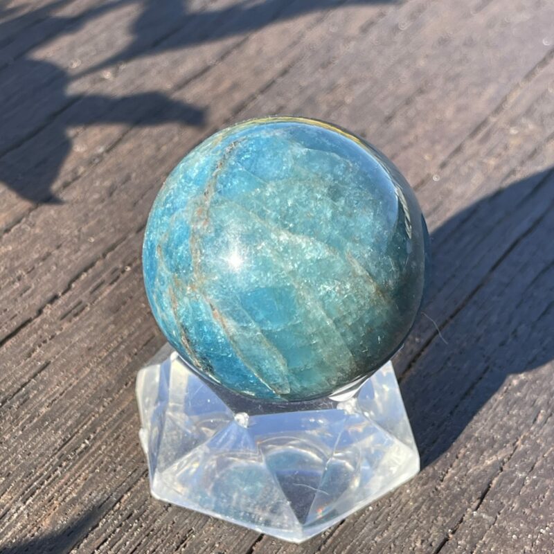 This is cute apatite SMALL SPHERE