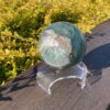 This is XXL Green Fluorite Mystical Sphere 2.2kg