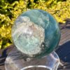 This is XXL Green Fluorite Mystical Sphere 2.2kg