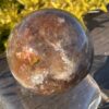 This is Large Hematoid Quartz Sphere of Fire 1kg