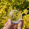 This is AAA Clear Quartz Sphere 5cm