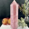 this is stunning rose quartz tower