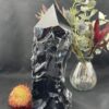 This is Black Obsidian Raw Tower - A Powerful Protector