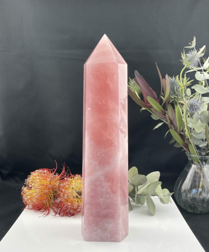 This is Rose Quartz Tower - A Beacon of Unconditional Love