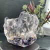 This is black amethyst galaxy cluster enhancing spiritual and emotional balance