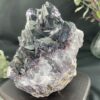 This is black amethyst galaxy cluster enhancing spiritual and emotional balance