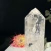 Clear Quartz Channelling Rainbow Tower - A Bridge to Higher Realms