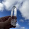 this is Super Clear Lemurian Quartz Crystal of Enlightenment - 112g