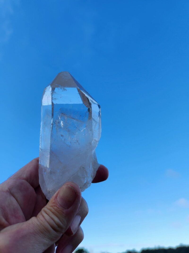 This is Isis Master Clear Quartz Point – 339g