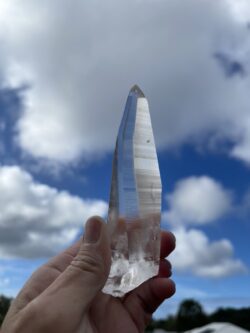 This is Amazing Super Lemurian Quartz Crystal of Ancient Insight - 188g