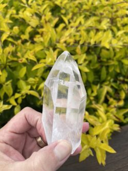 This is Amazing Isis Master Clear Quartz Point of Divine Feminine Energy