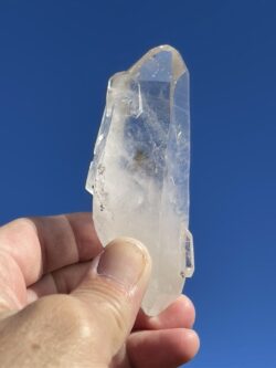 This is Double Terminated Self-Healing Quartz Point – 131g