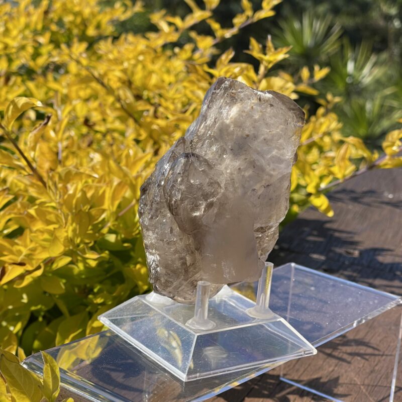 This is Dreamy Elestial Skeleton Smokey Quartz - 495g