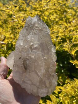 This is Spiritual Elestial Skeleton Smokey Quartz - 866g