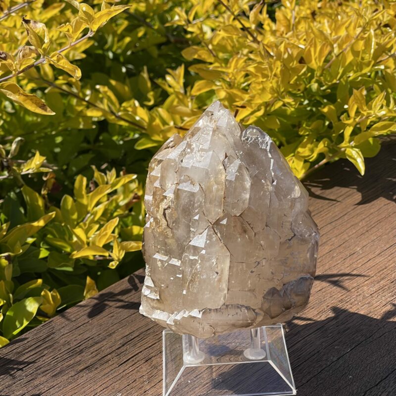 This is Amplifying Elestial Skeleton Smokey Quartz - 1.49kg