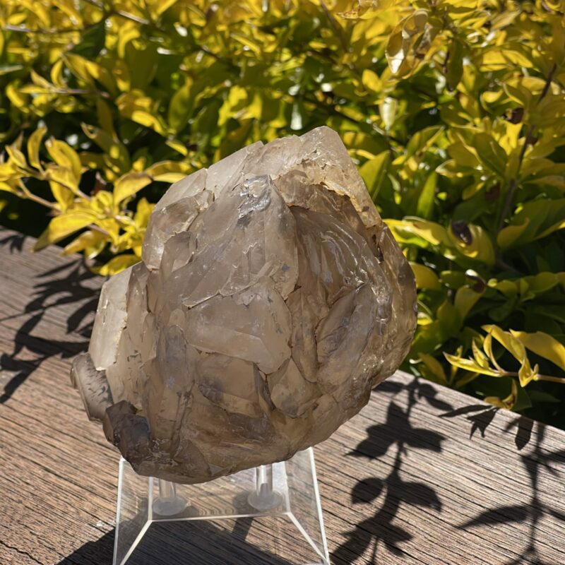 This is Amplifying Elestial Skeleton Smokey Quartz - 1.49kg