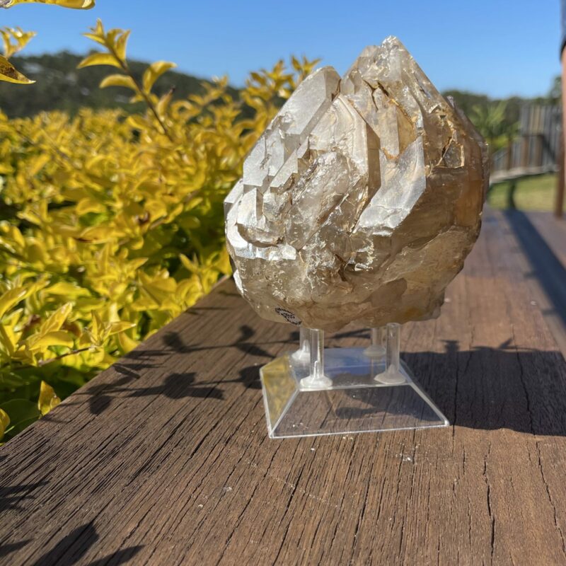 This is Amplifying Elestial Skeleton Smokey Quartz - 1.49kg