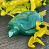 This is Our Medium Malachite Turtle Carving 114gr