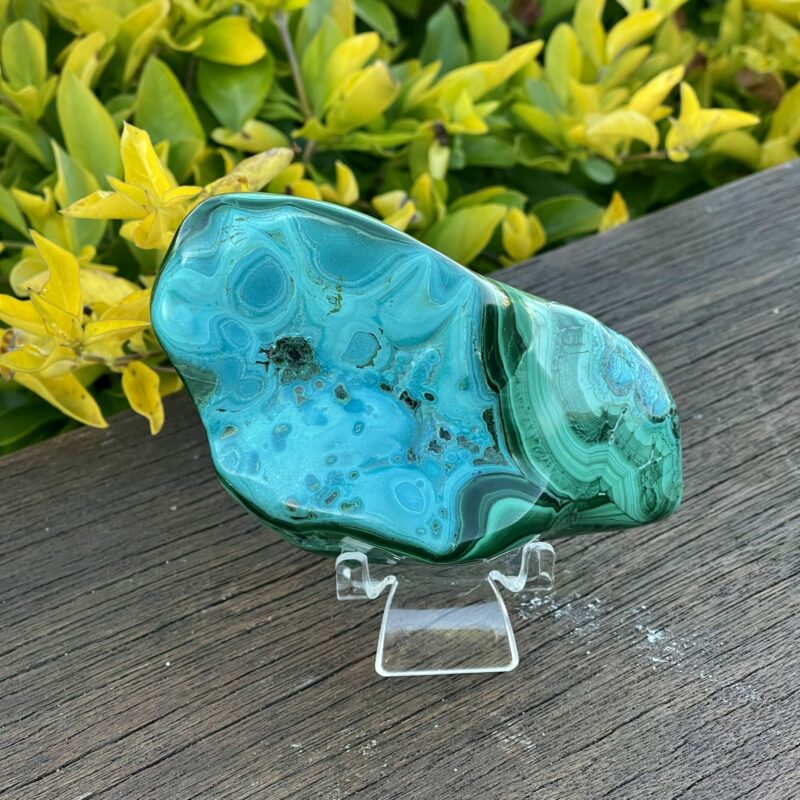 This is Chrysocolla Polished Freeform 605gr