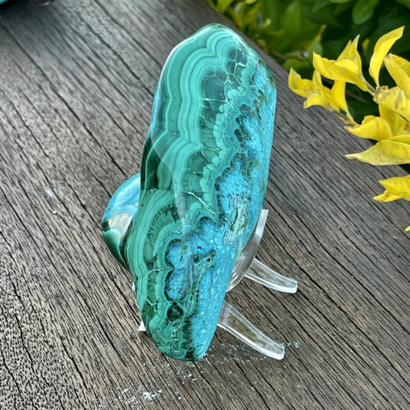 This is Chrysocolla Polished Freeform 605gr