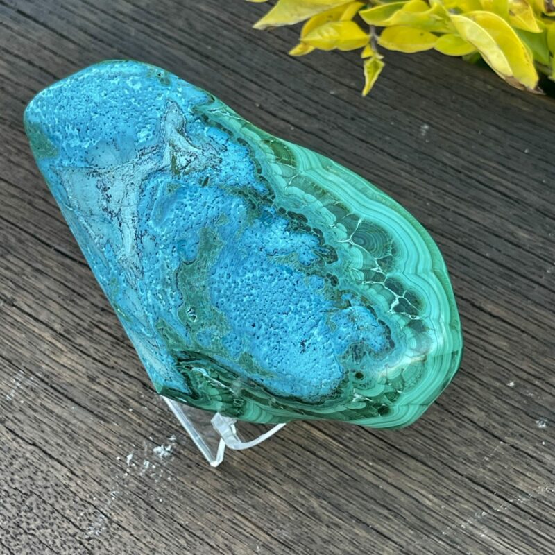 This is Chrysocolla Polished Freeform 605gr