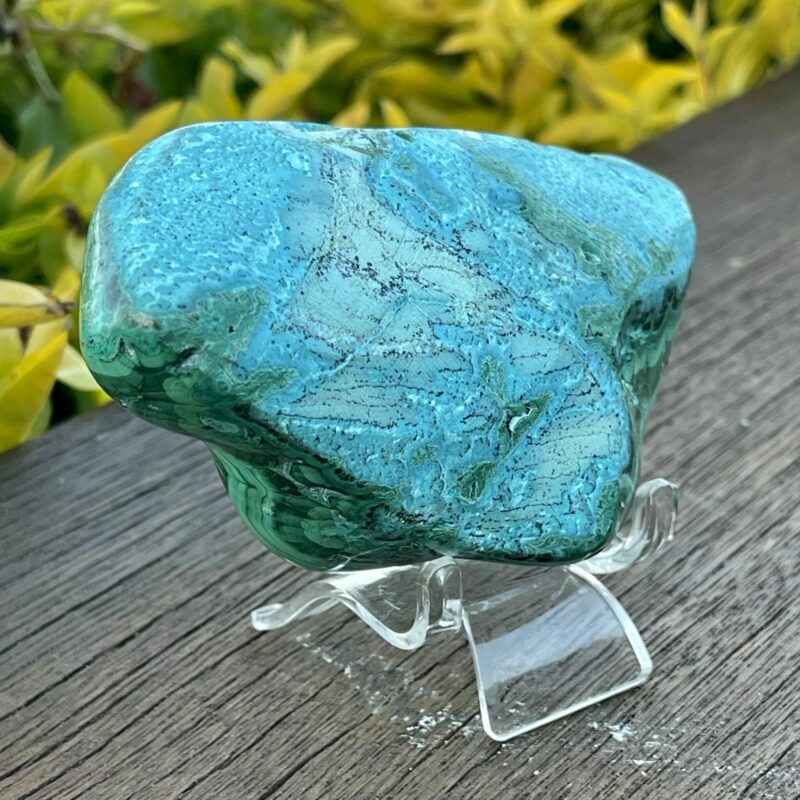 This is Chrysocolla Polished Freeform 605gr