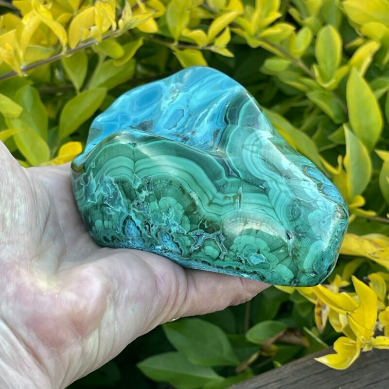 This is Chrysocolla Polished Freeform 605gr