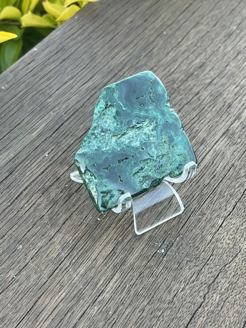 This is Energy of Our Malachite Slice 3 - 59g