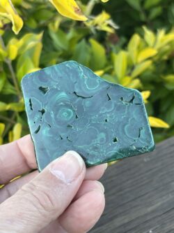 This is Energy of Our Malachite Slice 3 - 59g