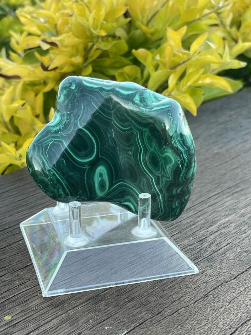 Transform Your Space with Our Malachite Freeform Specimen - 405g