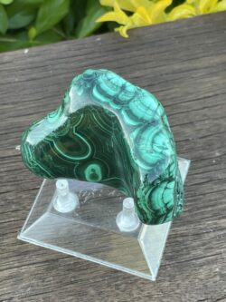 Transform Your Space with Our Malachite Freeform Specimen - 405g