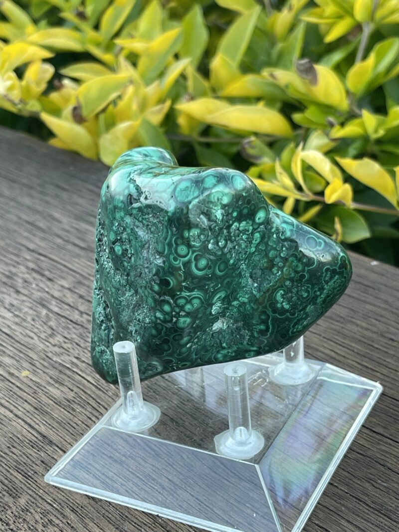 Transform Your Space with Our Malachite Freeform Specimen - 405g