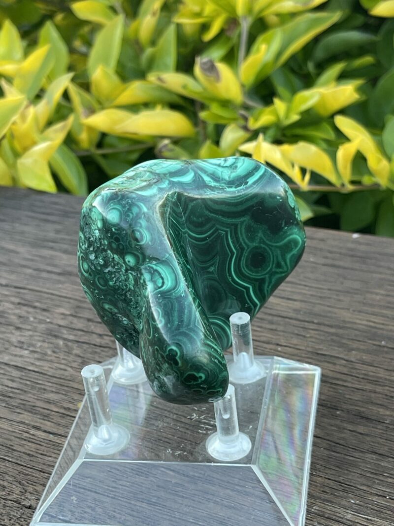 Transform Your Space with Our Malachite Freeform Specimen - 405g