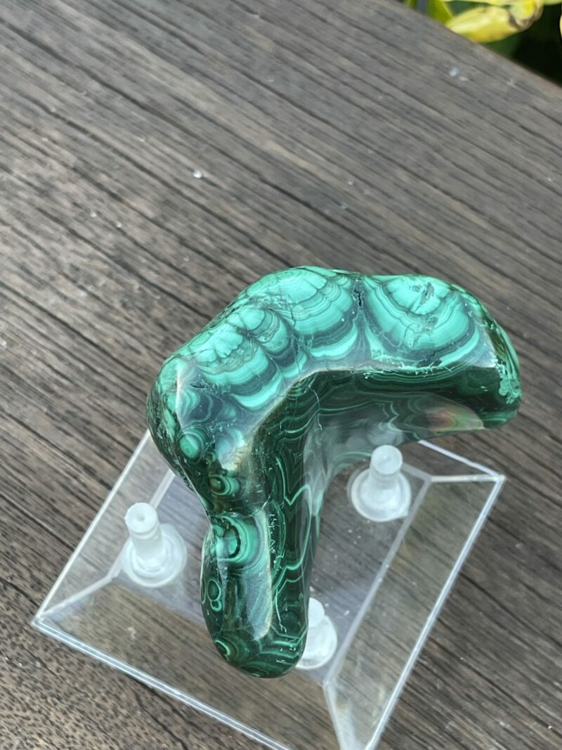 Transform Your Space with Our Malachite Freeform Specimen - 405g