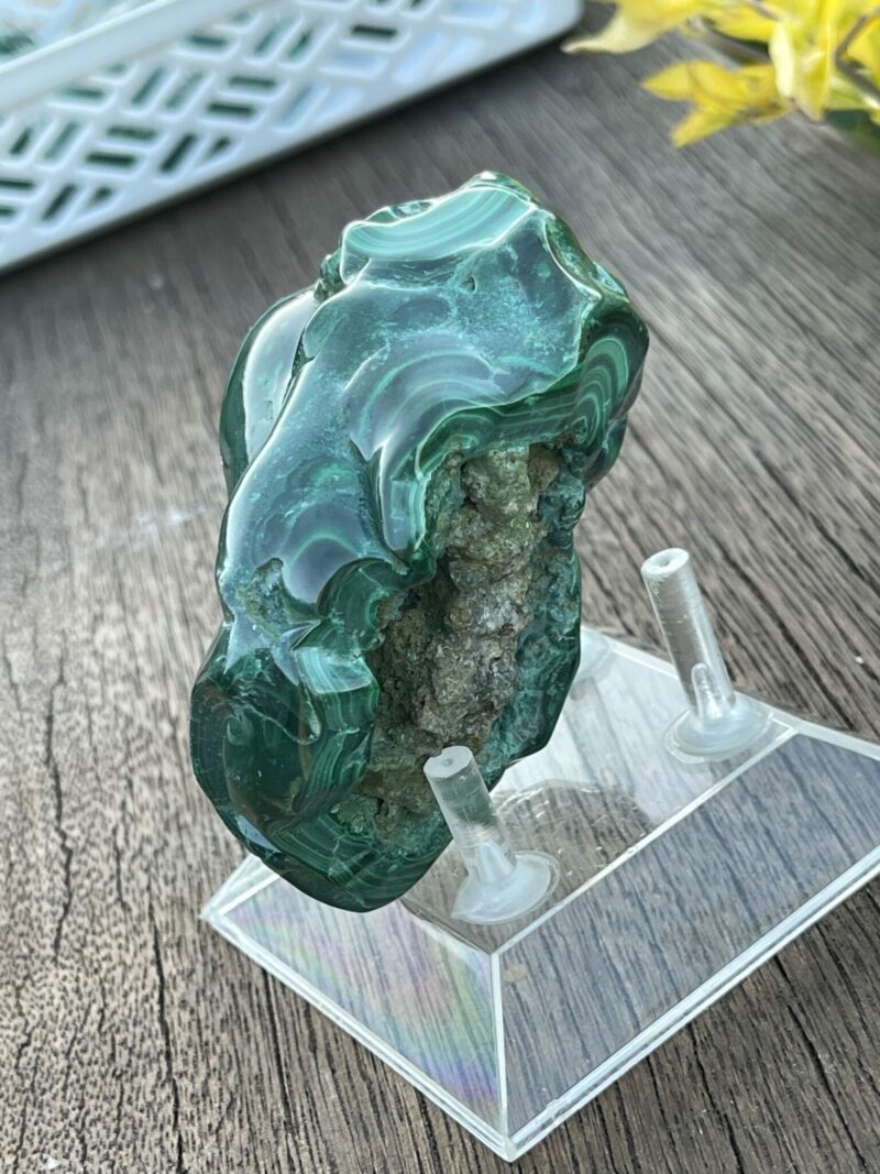 This is Enchanting Malachite Freeform Specimen - 399g