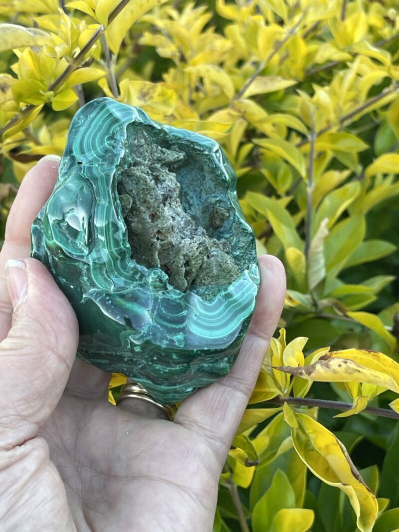 This is Enchanting Malachite Freeform Specimen - 399g