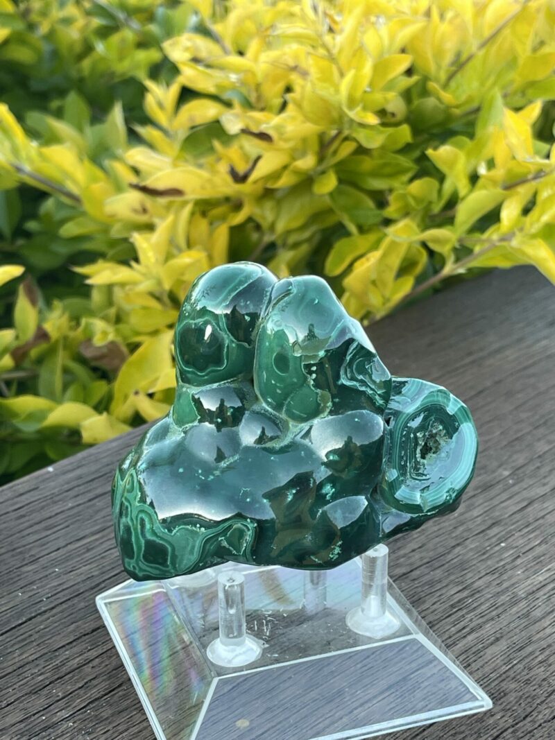 This is Captivating Malachite Freeform Specimen - 385g