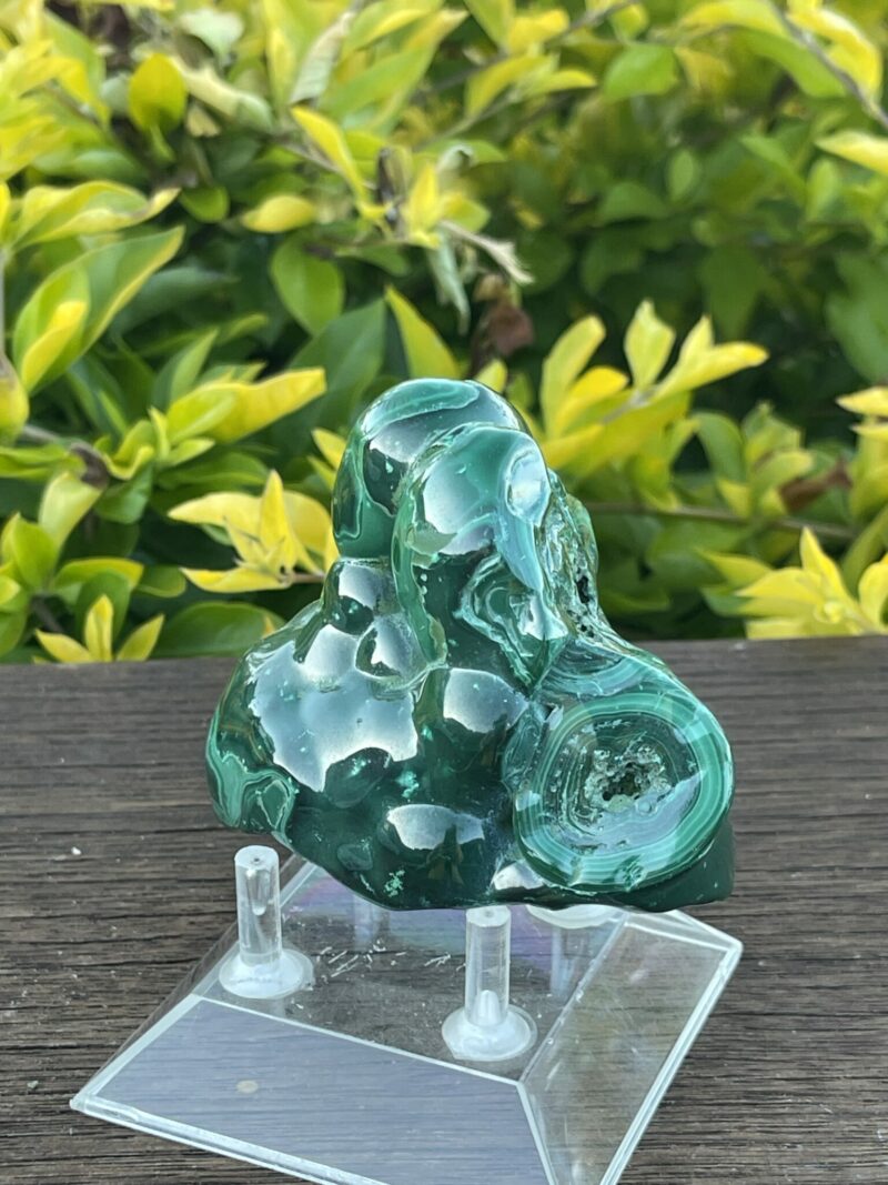 This is Captivating Malachite Freeform Specimen - 385g