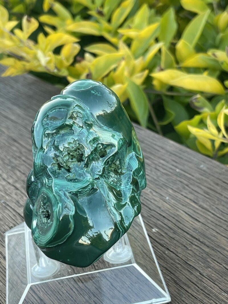 This is Captivating Malachite Freeform Specimen - 385g