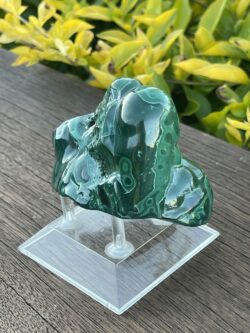 This is Captivating Malachite Freeform Specimen - 385g